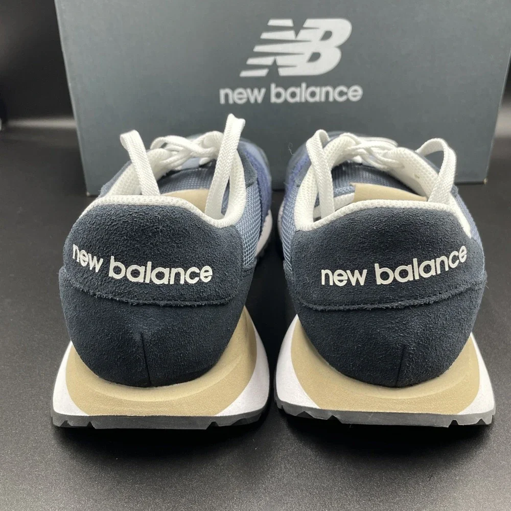 New Balance 237 Running Shoes Sneakers Men's Size 9 Grey / Blue / White M2374EK